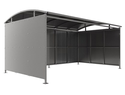 Dodford Trolley Shelter - Galvanised product image