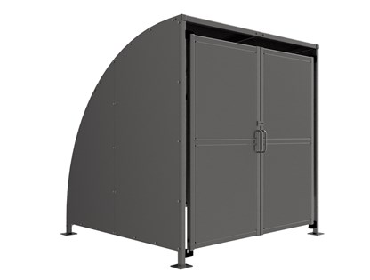 SG2 Shelter C/W Clad Doors - Galvanised product image
