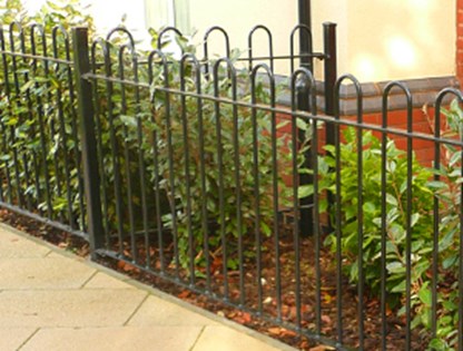 Standard Bow Top Fencing Rail product image