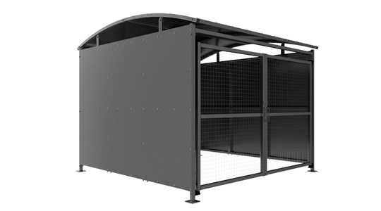 DM1 Shelter Galvanised C/W Mesh Doors banner image