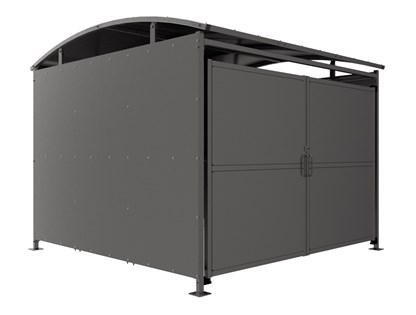 DM2 Shelter Galvanised C/W Clad Doors product image
