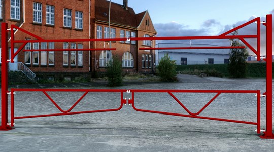 Double Swing Height Restrictor with Swing Gate banner image