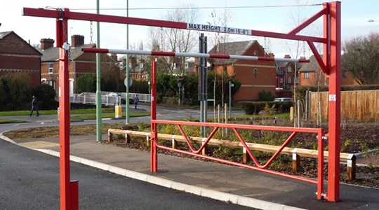 Single Swing Height Restrictor with Swing Gate banner image